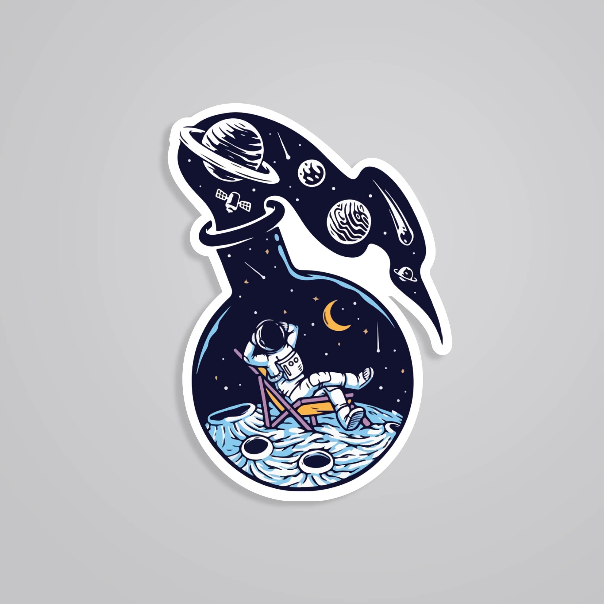 Fomo Store Stickers Casual Cosmic in a Bottle
