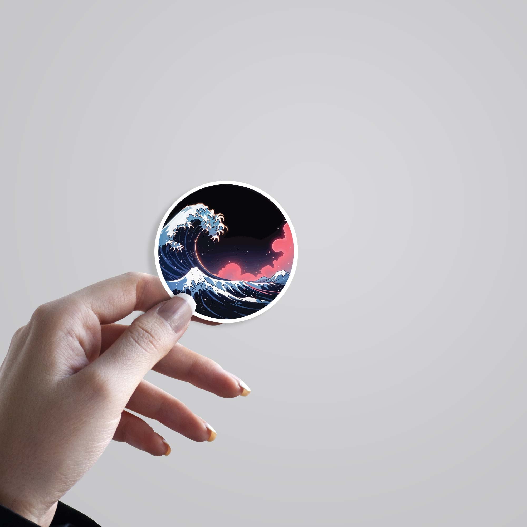 Galactic Tide Casual Stickers
