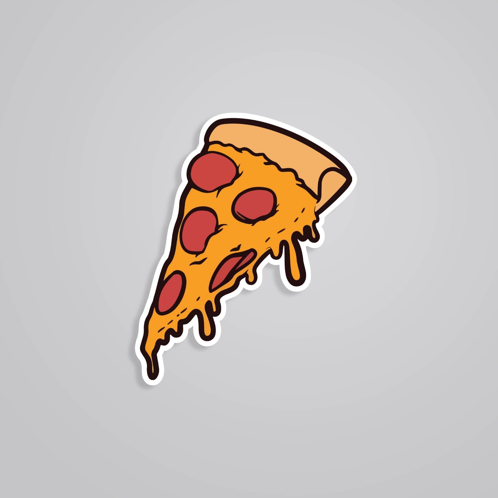 Fomo Store Stickers Casual Pizza Slice