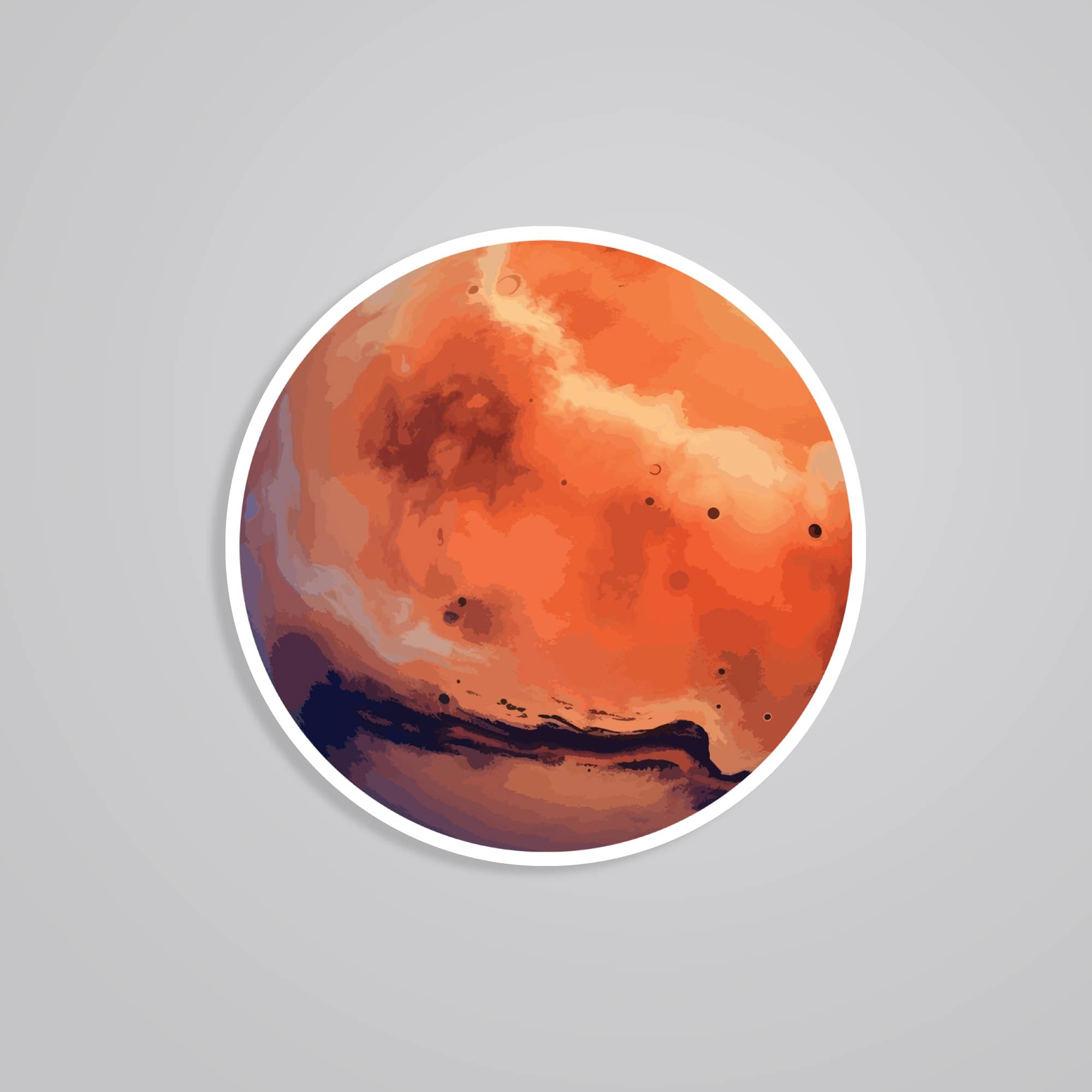 Fomo Store Stickers Casual Planet Mars