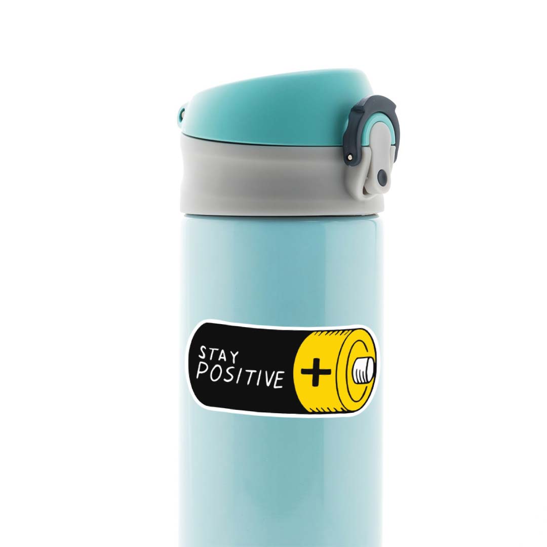 Stay Positive Motivational Stickers