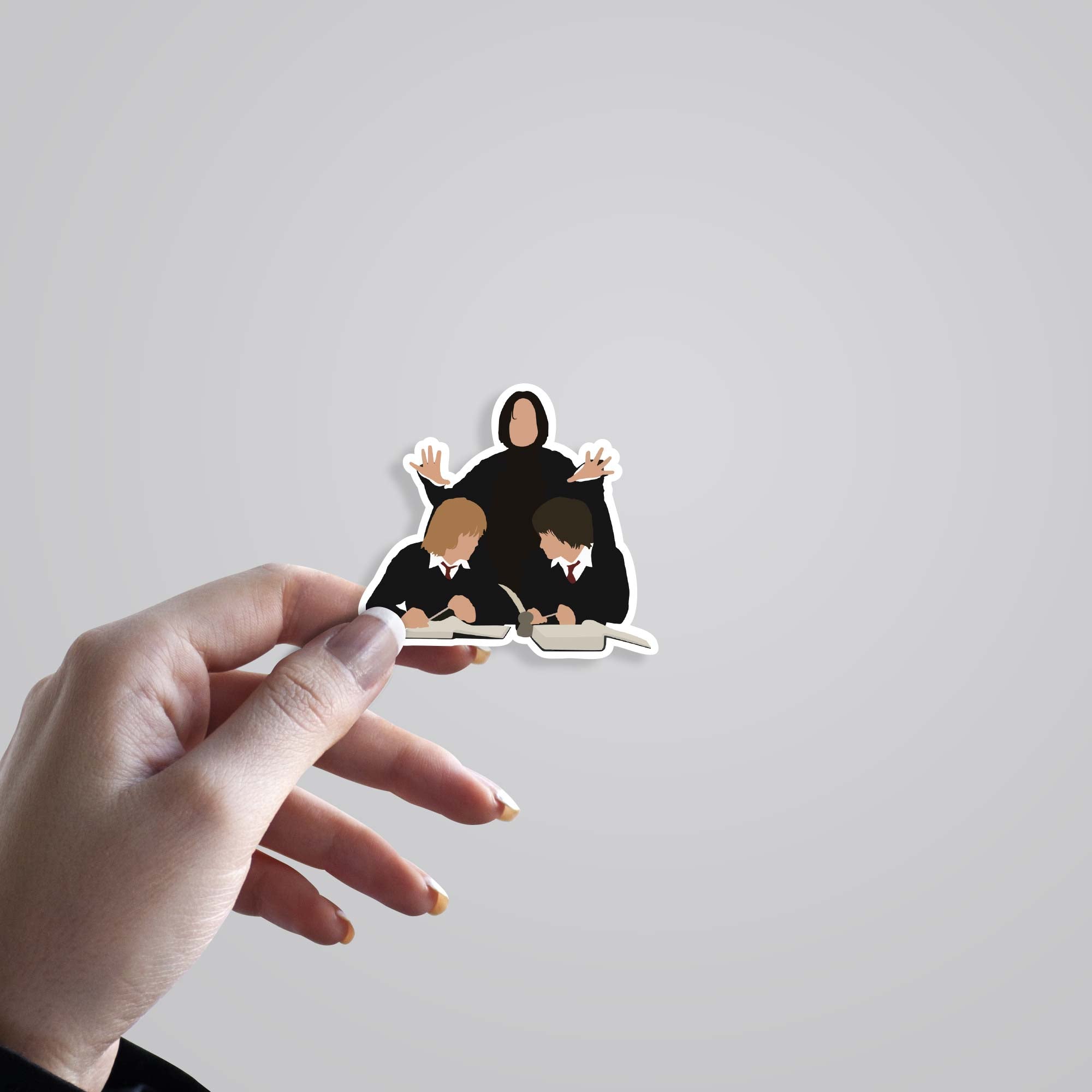 Snape, Harry and Ron Movies Stickers
