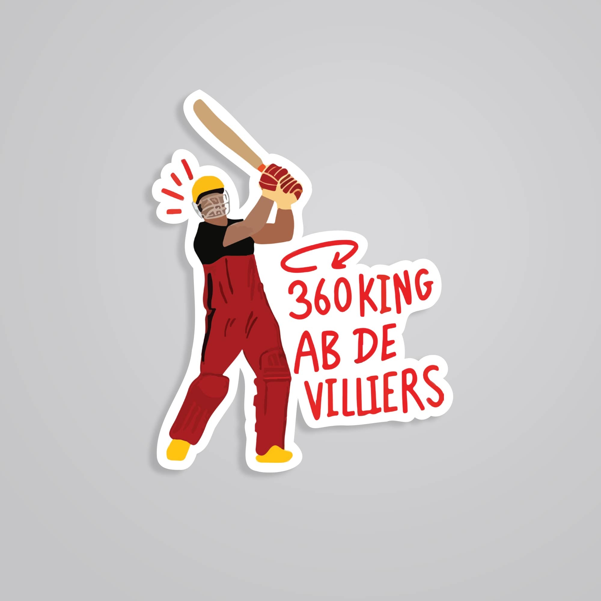Fomo Store Stickers Sports 360 King Ab De Villers