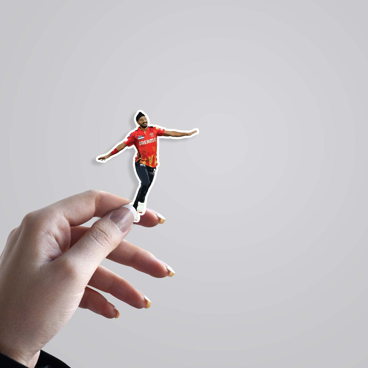 3D Arshdeep Singh Sports Stickers