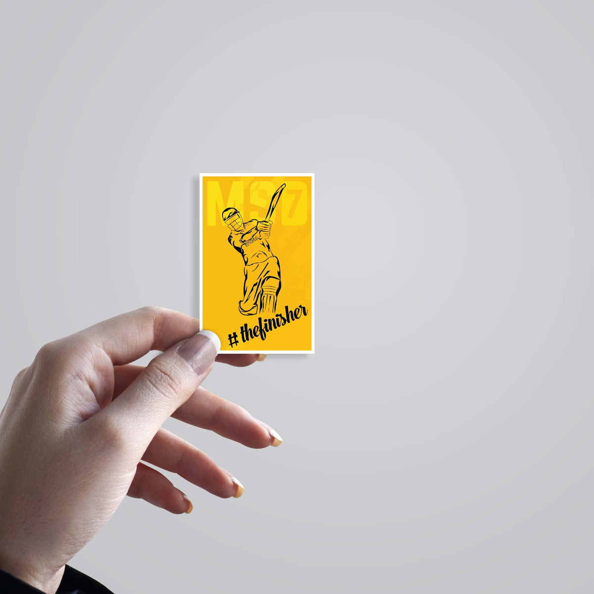 3D MSD The Finisher Sports Stickers