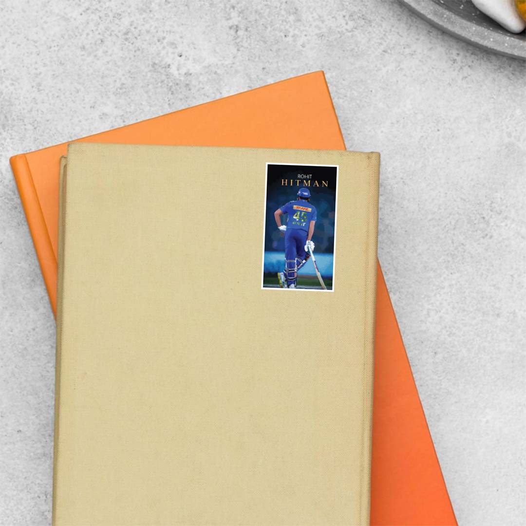 Rohit Sharma Hitman Sports Stickers