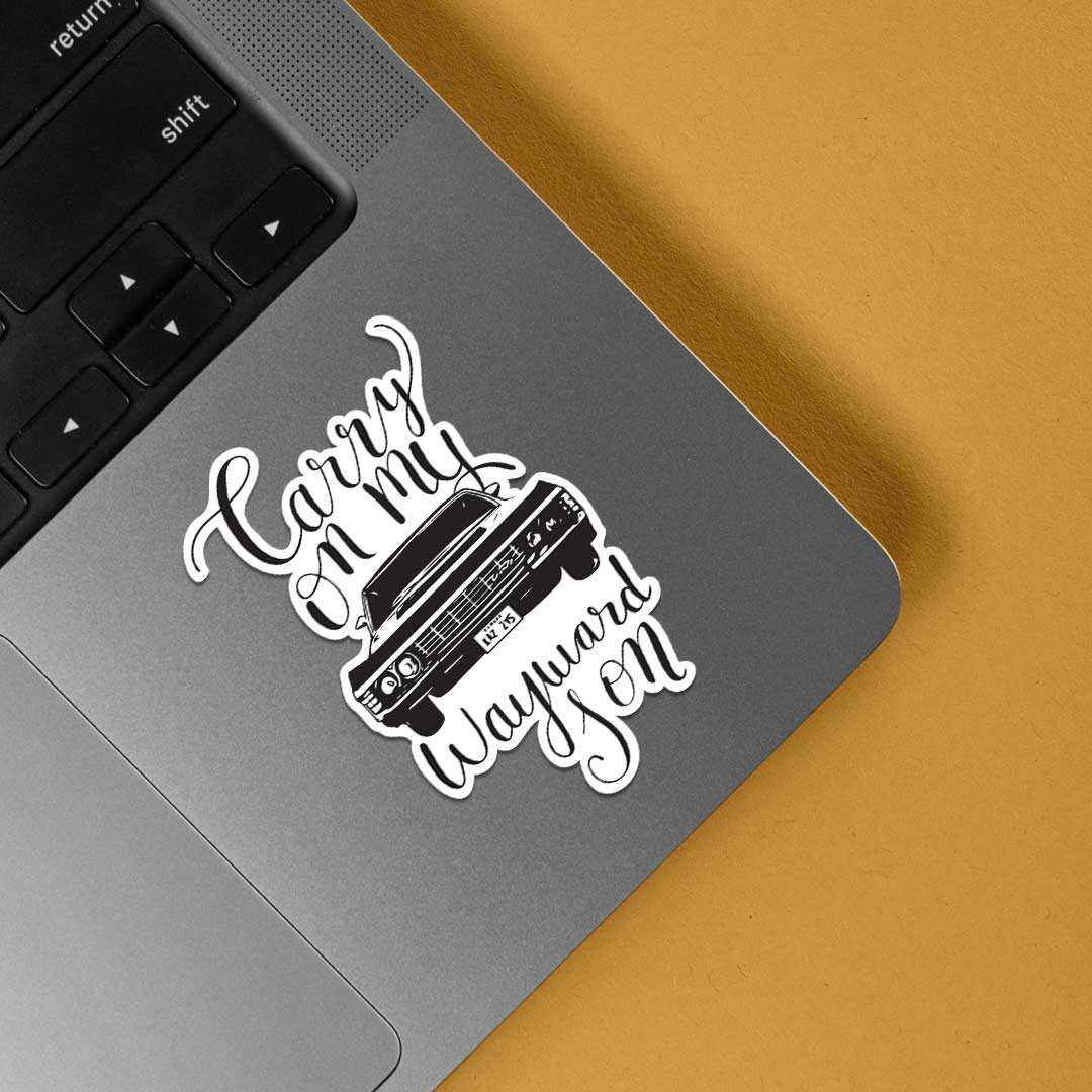 Carry on my wayward son TV Shows Stickers