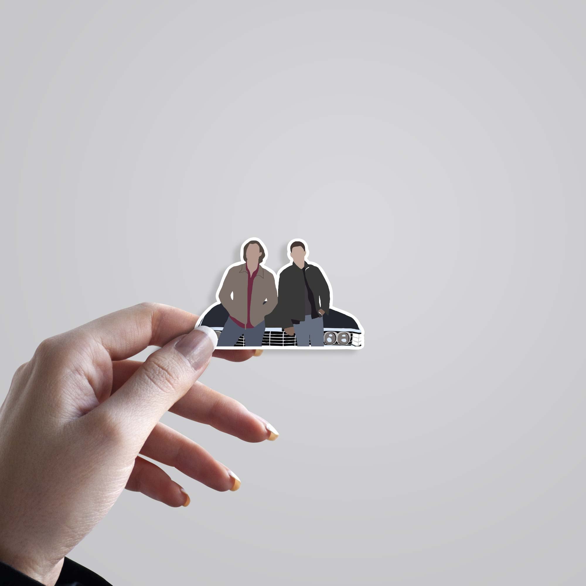 Sam and Dean Winchester TV Shows Stickers