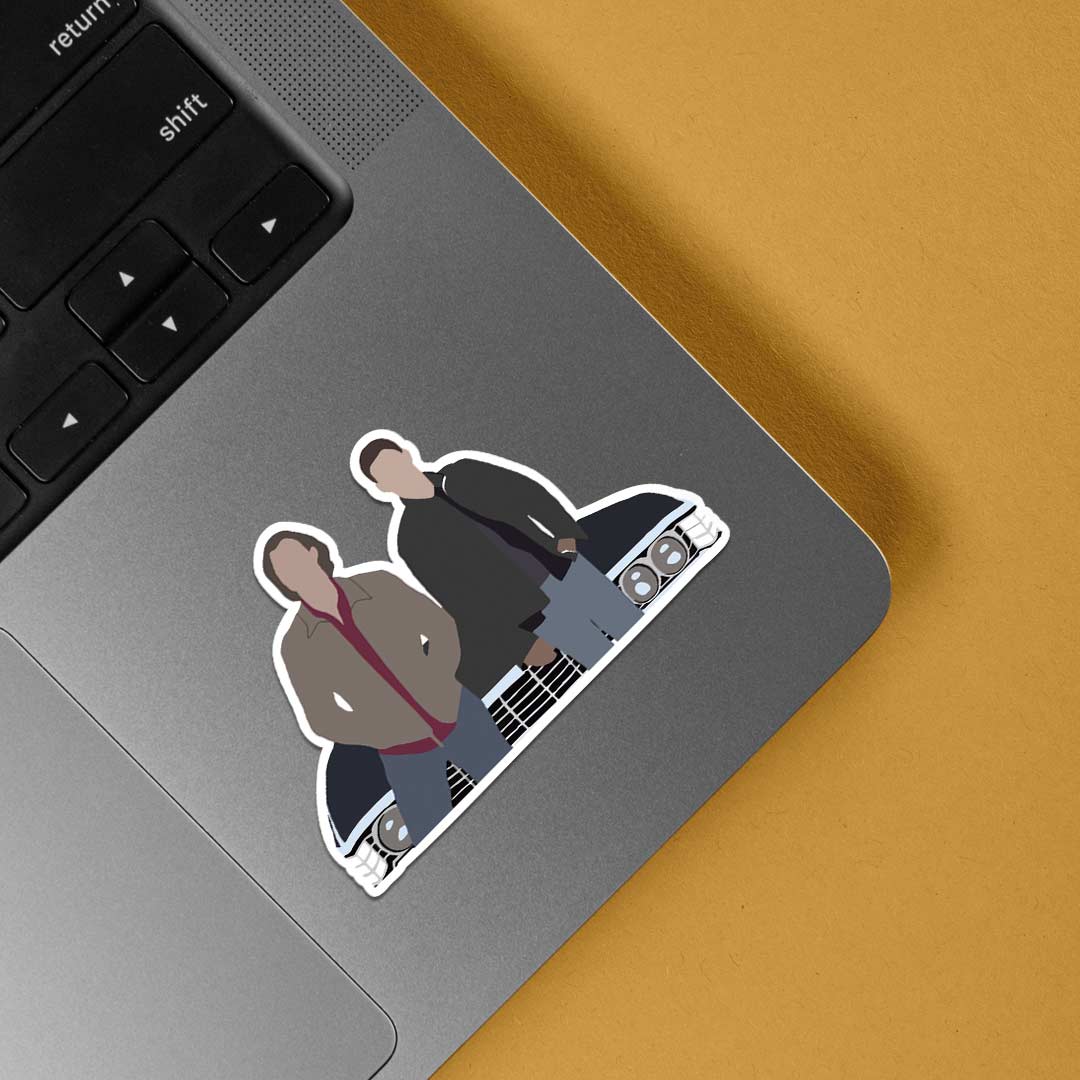Sam and Dean Winchester TV Shows Stickers