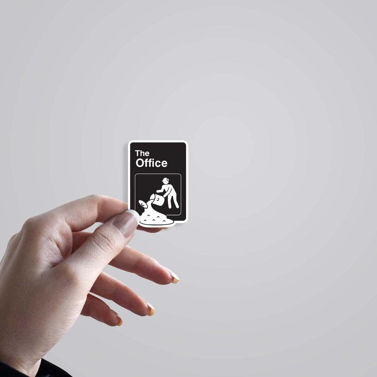 3D Slippery Situations at Dunder Mifflin TV Shows Stickers