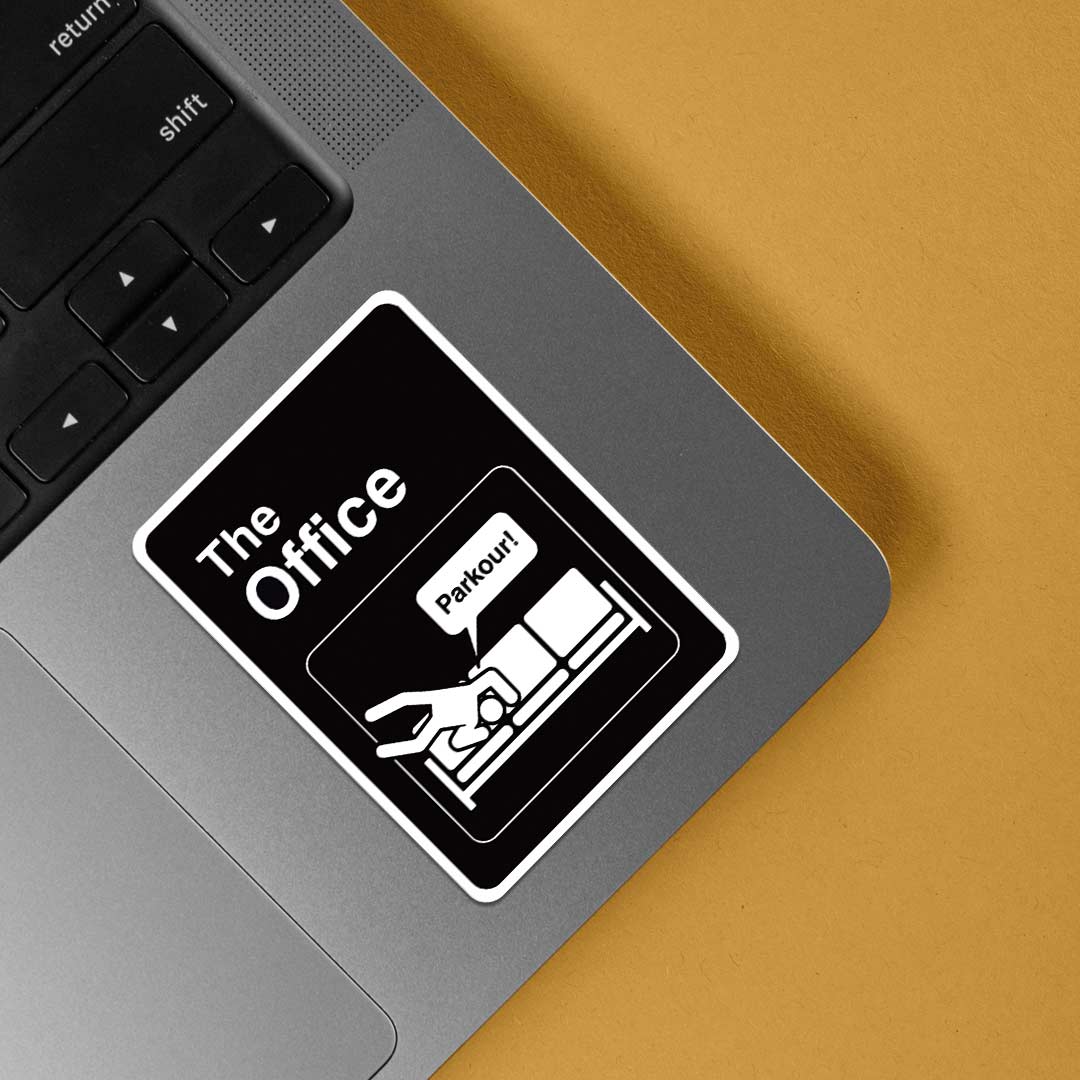 The Office Parkour TV Shows Stickers