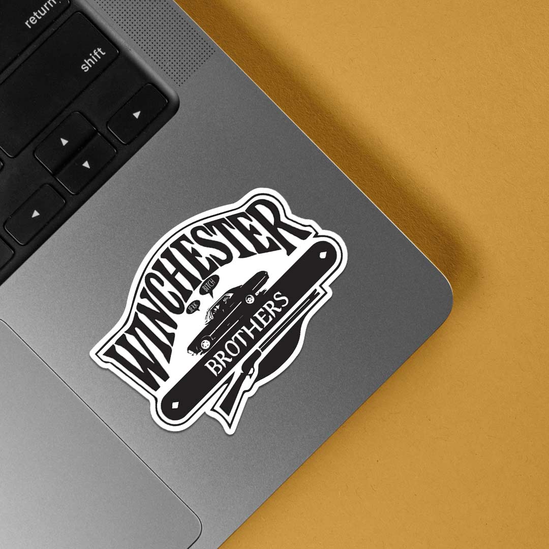 Winchester Brothers TV Shows Stickers