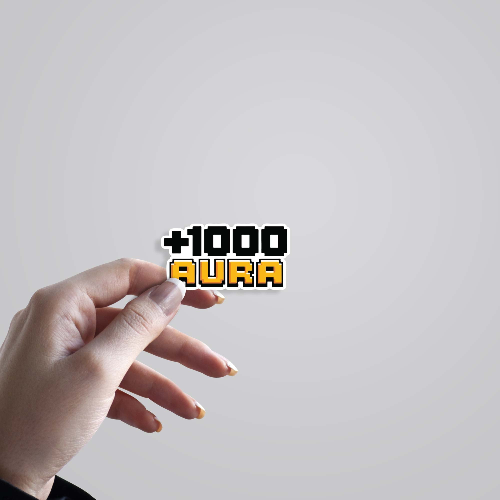 1000 Aura Witty Stickers