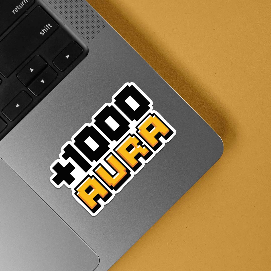 1000 Aura Witty Stickers