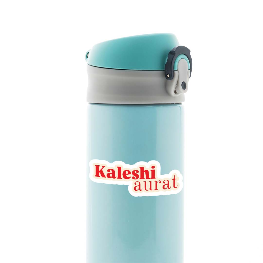 Kaleshi Aurat Witty Stickers