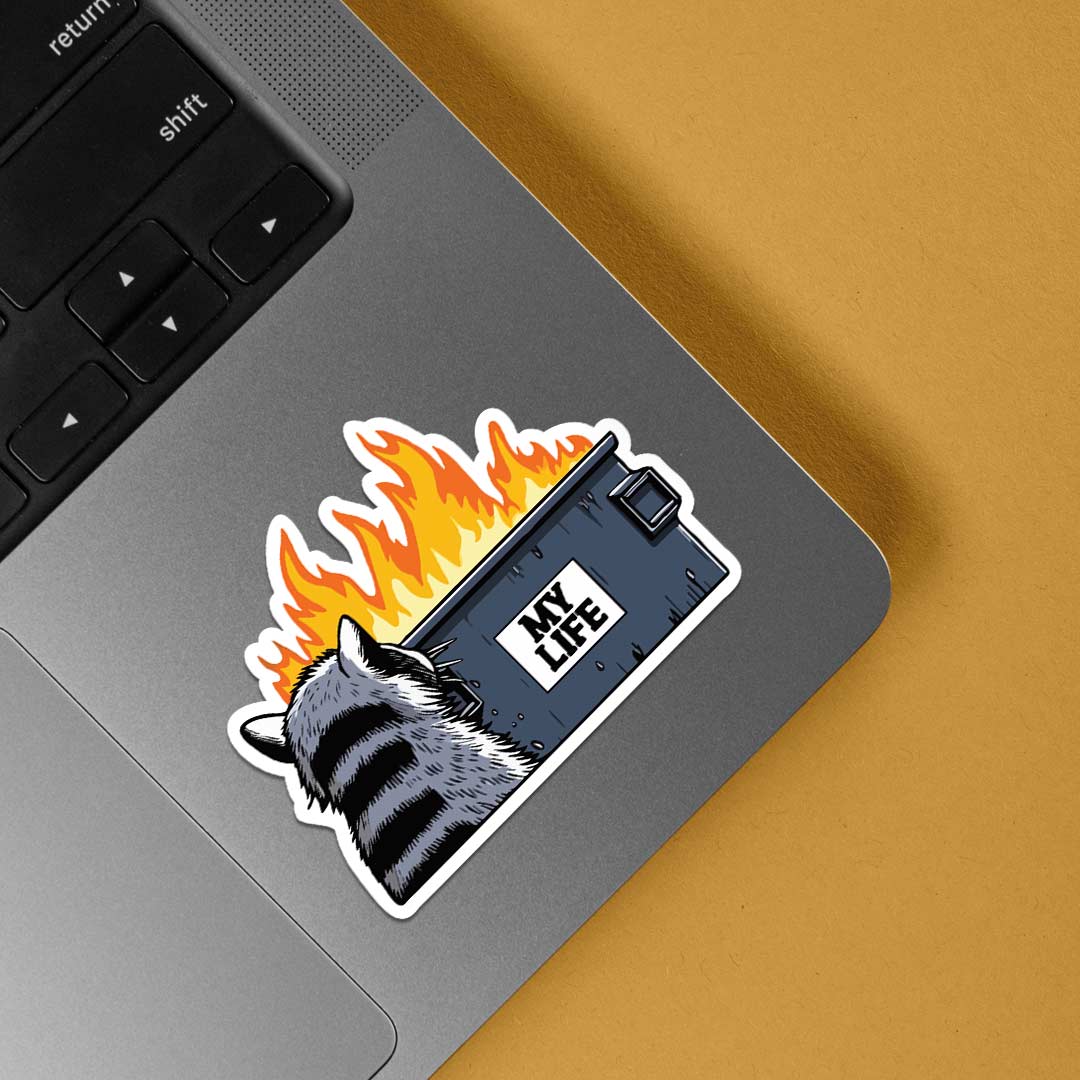 My life Witty Stickers