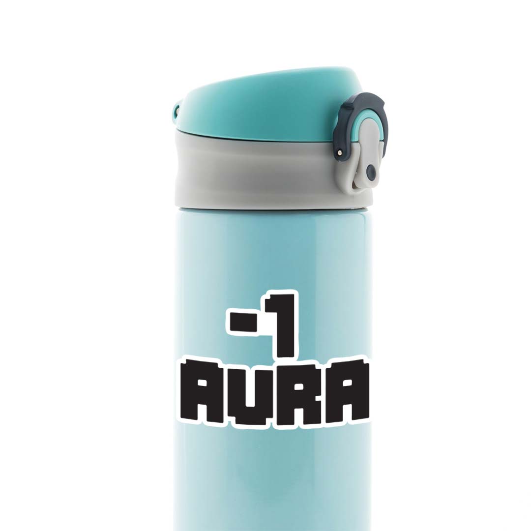 Negative Aura Witty Stickers