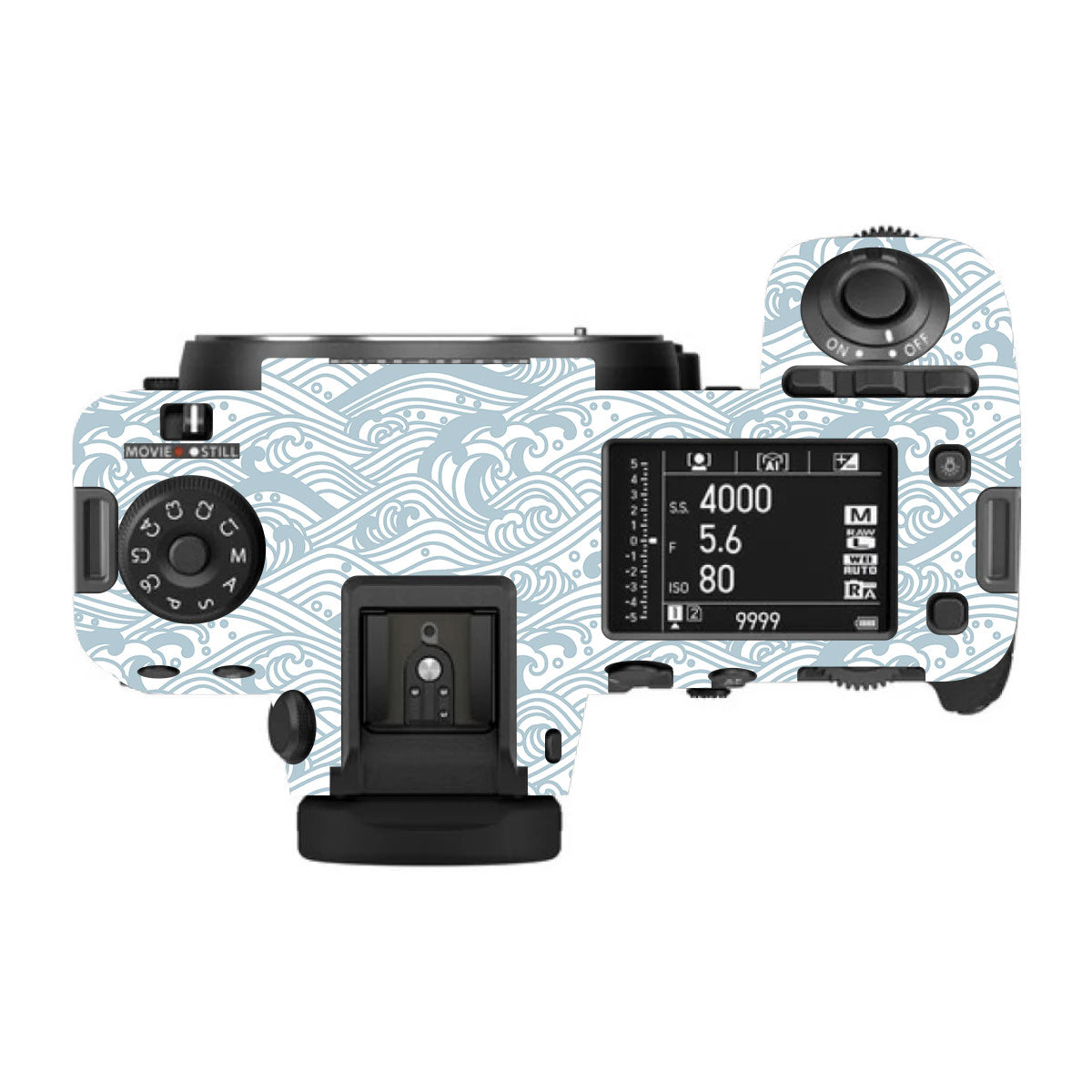 Textured Frost Wave FujiFilm GFX 100S II Camera Skin