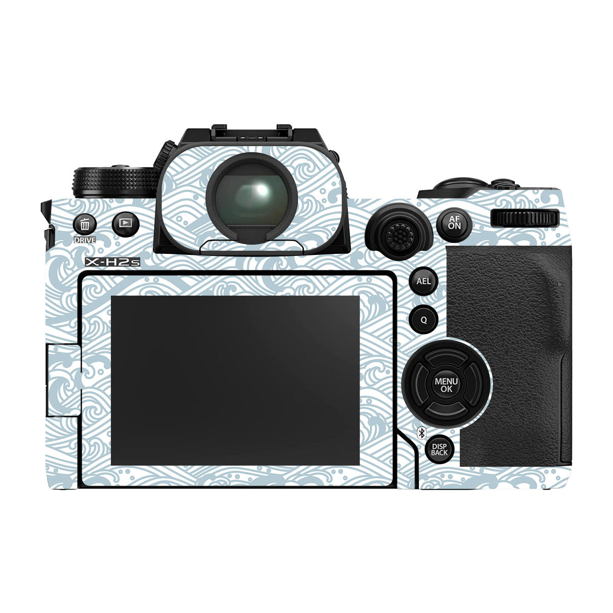 Textured Frost Wave Fujifilm X-H2 Camera Skin