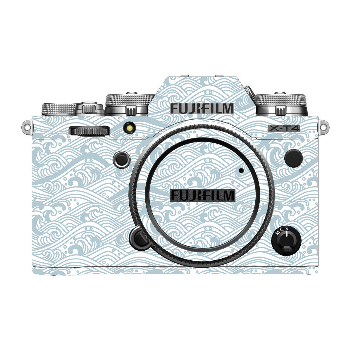 Textured Frost Wave FujiFilm X-T4 Camera Skin