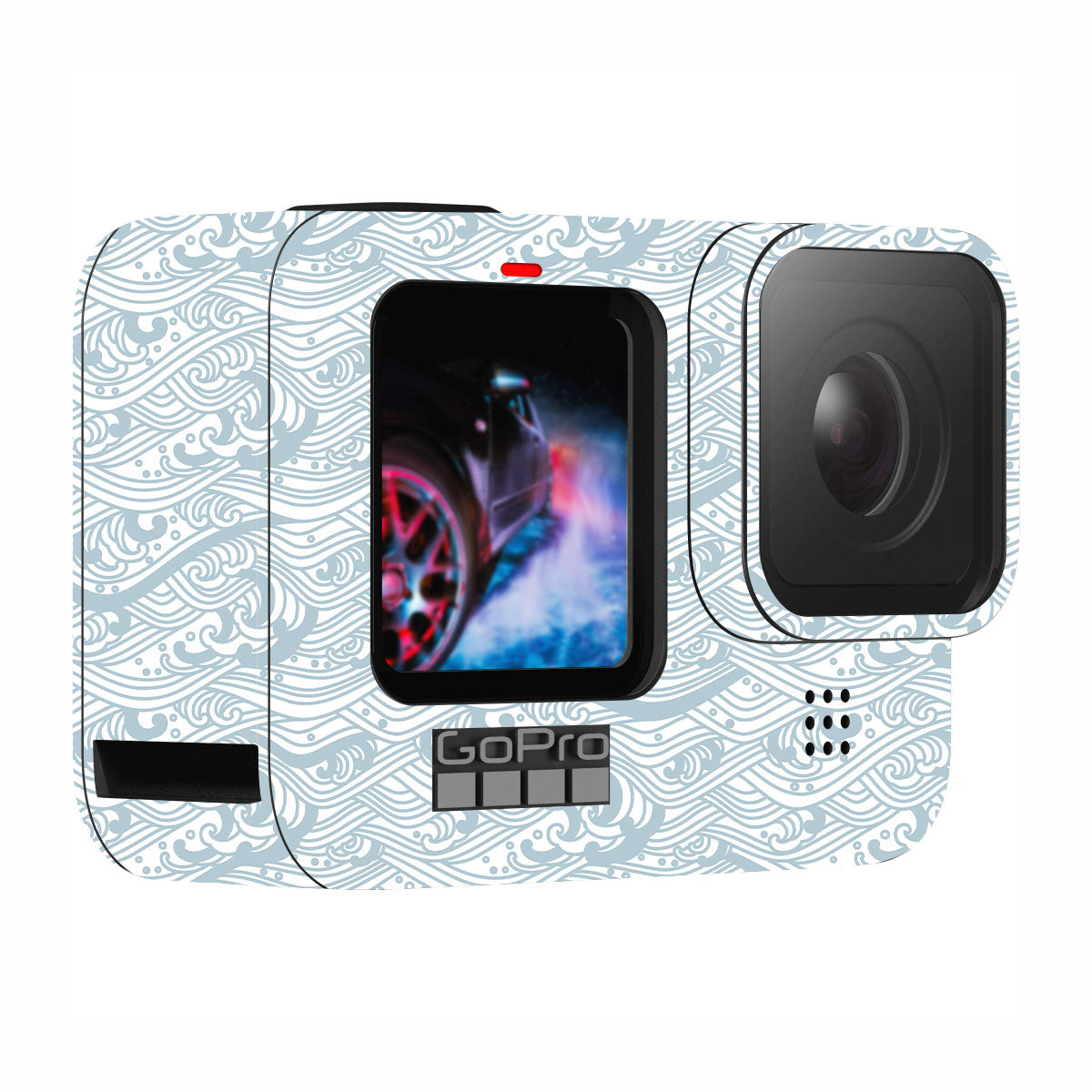 Textured Frost Wave GoPro Hero 10 Camera Skin