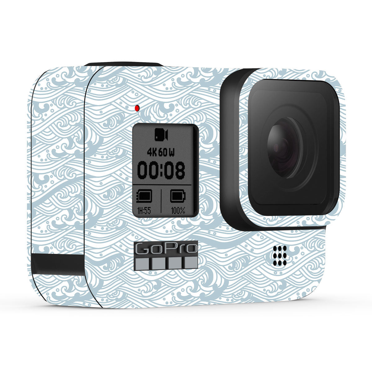 Textured Frost Wave GoPro Hero 8 Camera Skin