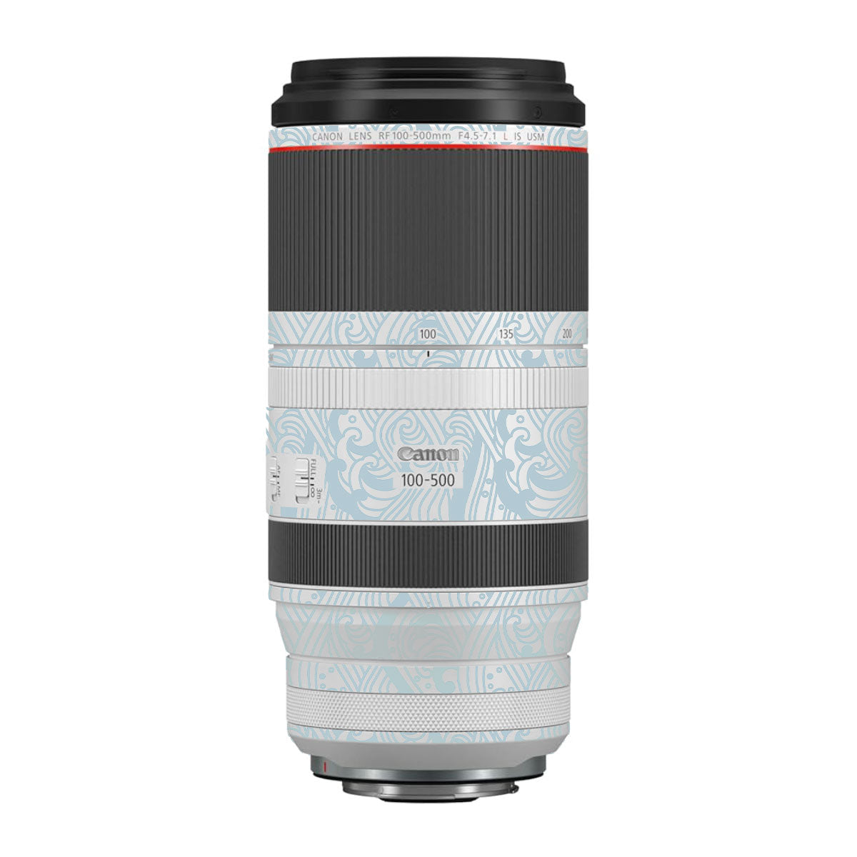 Textured Frost Wave Canon RF 100-500mm F4.5-7.1 L IS USM Camera Lens Skin
