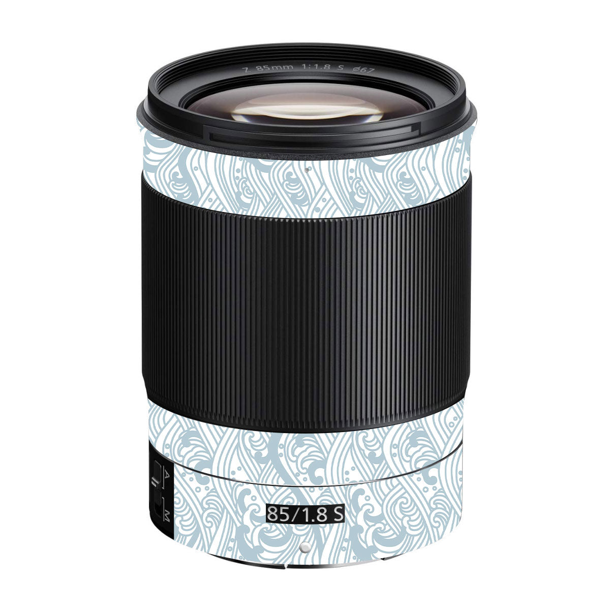 Textured Frost Wave Nikon Nikkor Z 85mm F/1.8 S Camera Lens Skin