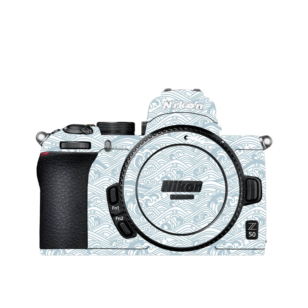 Textured Frost Wave Nikon Z50 Camera Skin