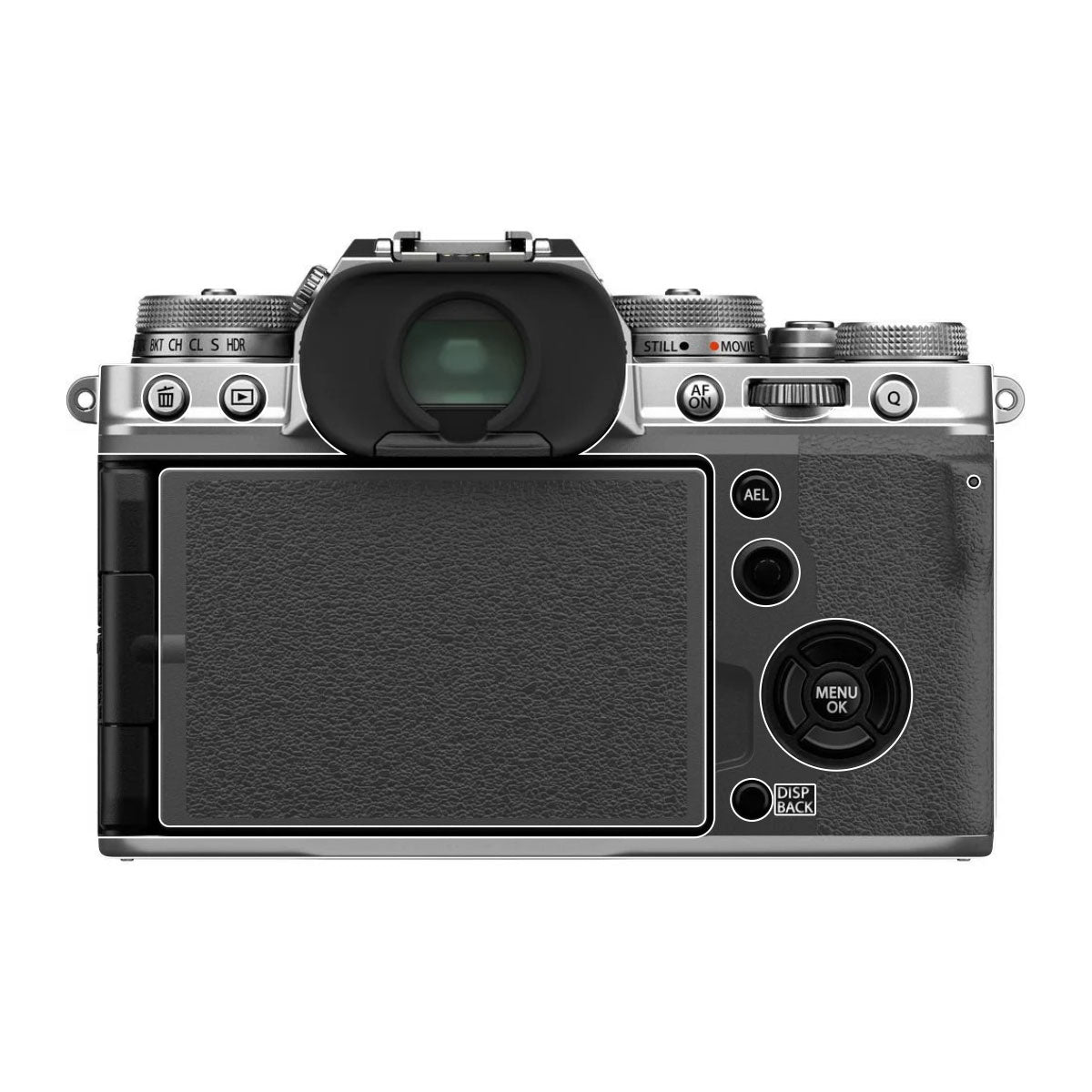 Transparent FujiFilm X-T4 Camera Skin