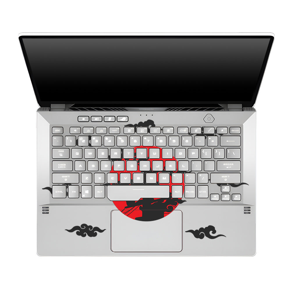 Transparent Moonlit Ninja Asus ROG Zephyrus G14 GA401 Laptop Skin