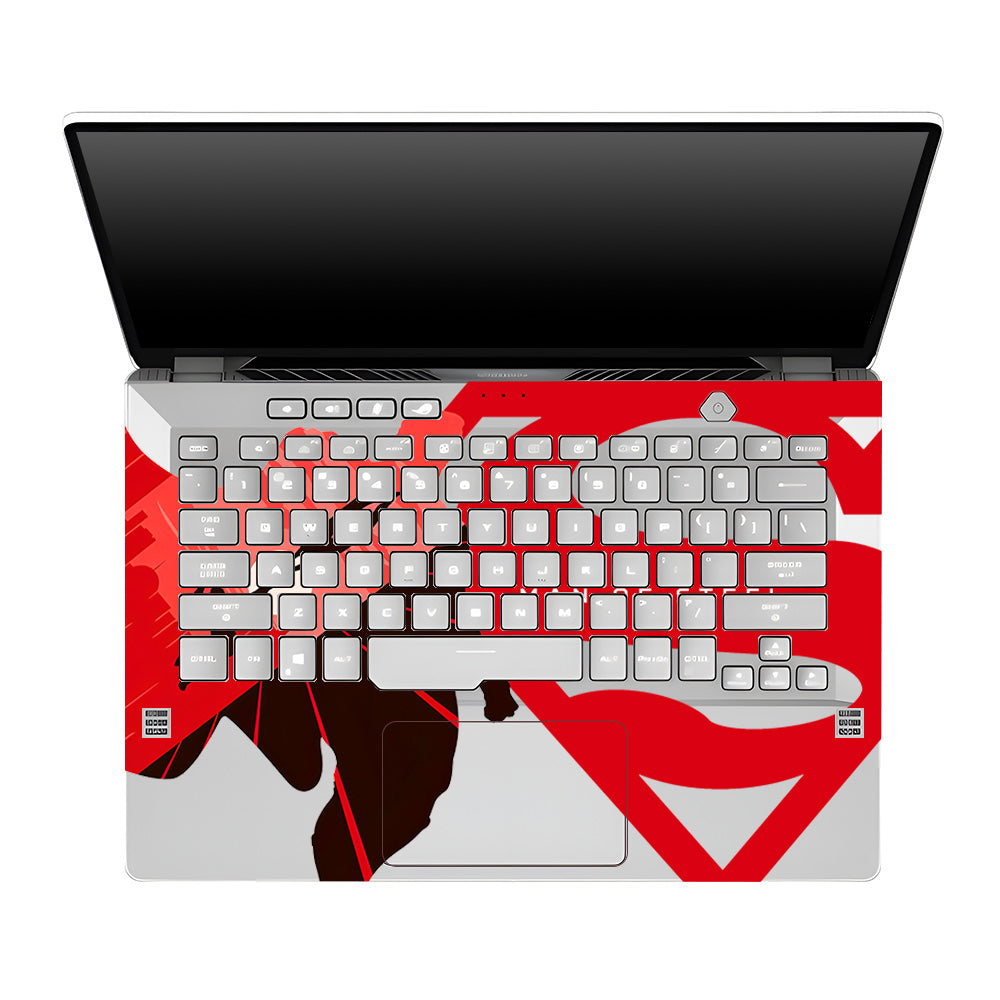 Transparent Man of Steel Asus ROG Zephyrus G14 GA401 Laptop Skin