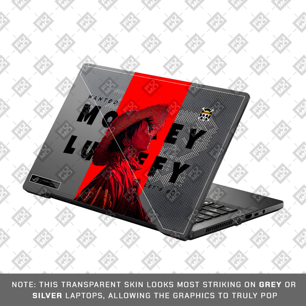 Transparent Pirate King Asus ROG Zephyrus G14 GA401 Laptop Skin