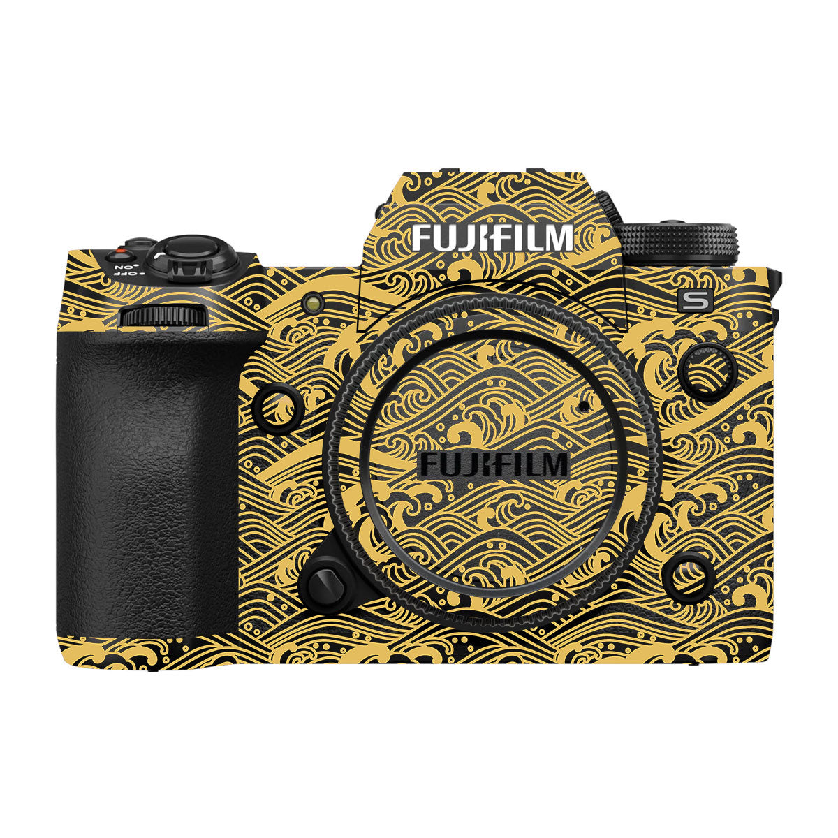 Textured Golden Tide Fujifilm X-H2 Camera Skin