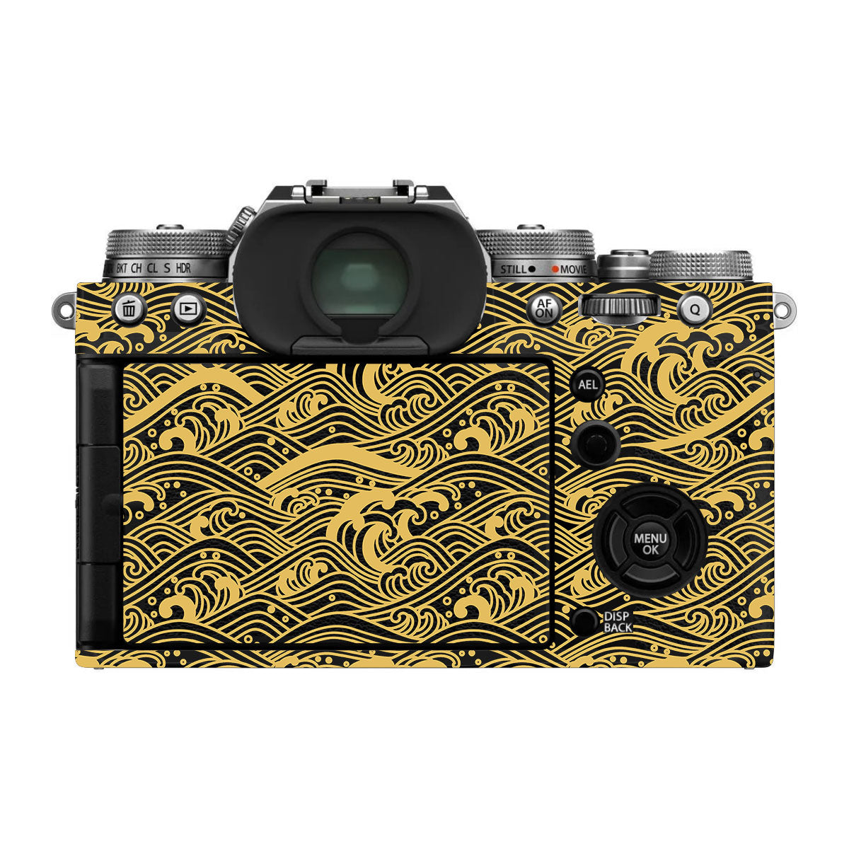 Textured Golden Tide FujiFilm X-T4 Camera Skin