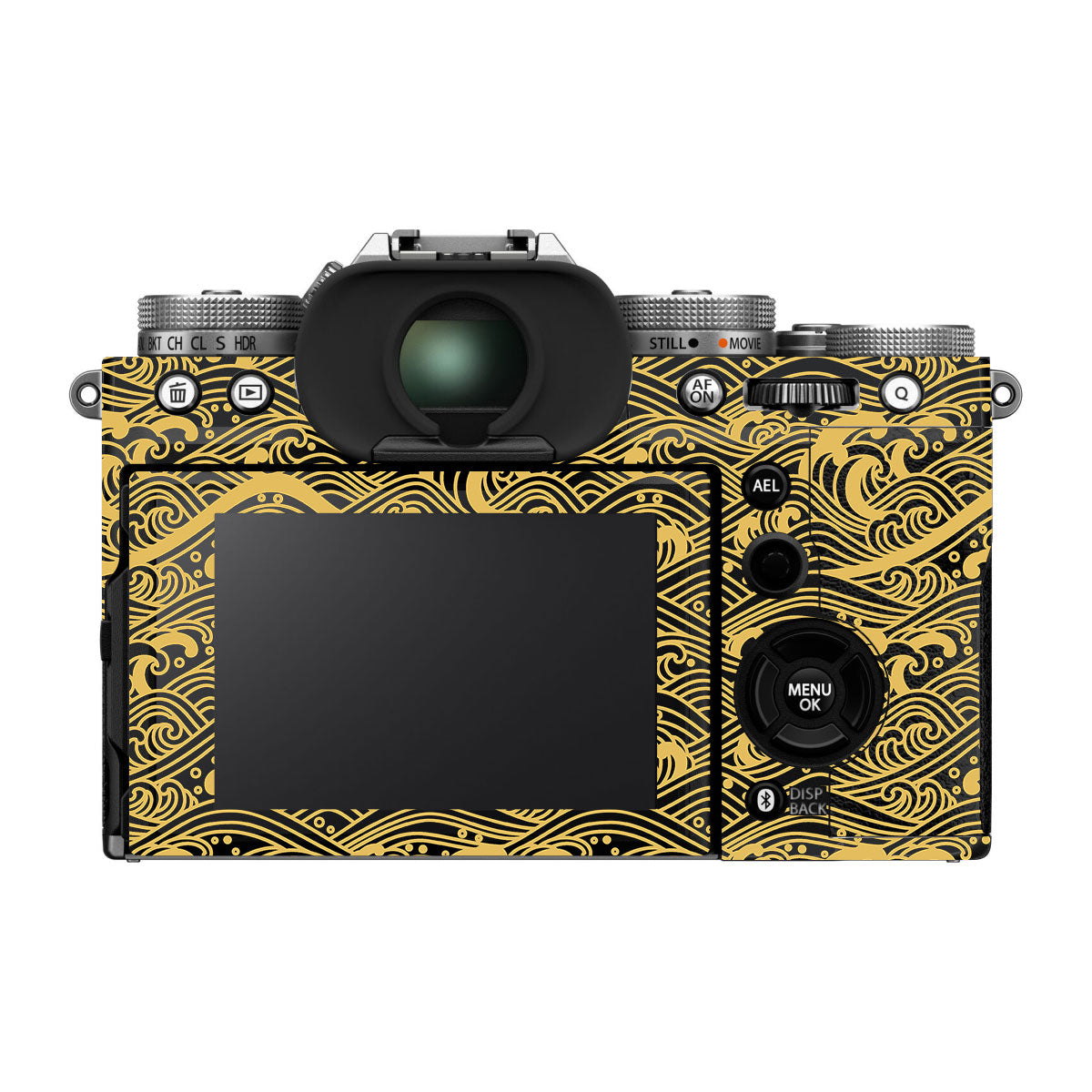 Textured Golden Tide FujiFilm X-T5 Camera Skin