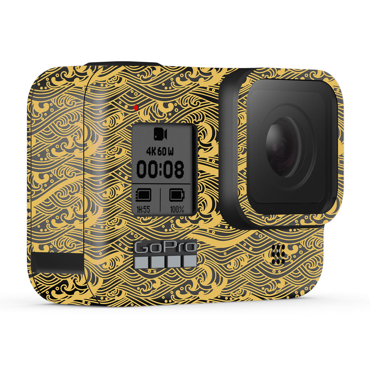 Textured Golden Tide GoPro Hero 8 Camera Skin
