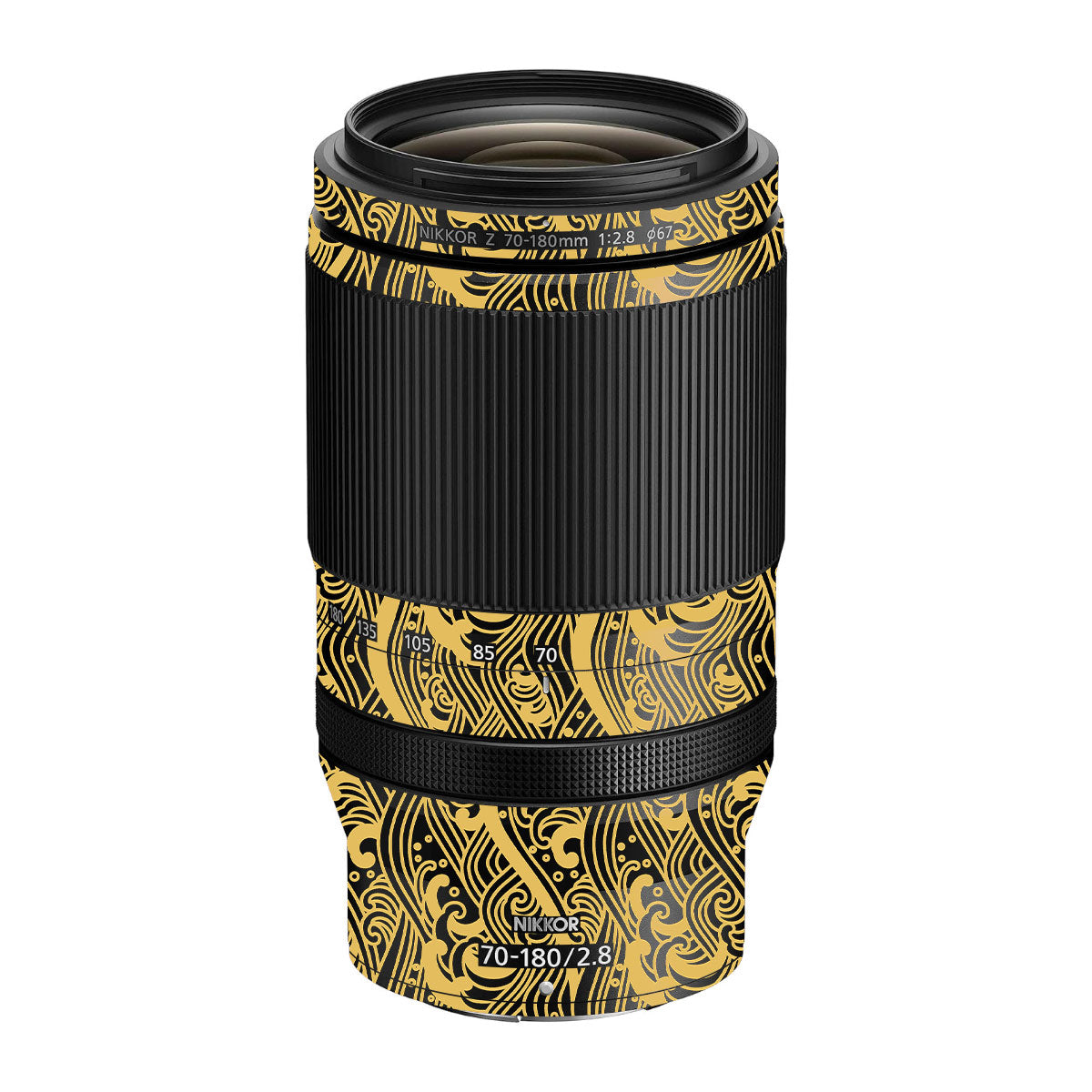 Textured Golden Tide Nikon Nikkor Z 70-180mm F/2.8 Camera Lens Skin