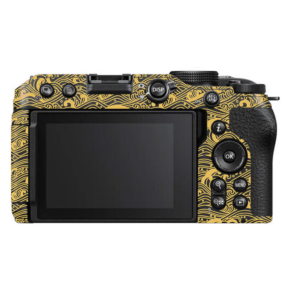 Textured Golden Tide Nikon Z30 Camera Skin