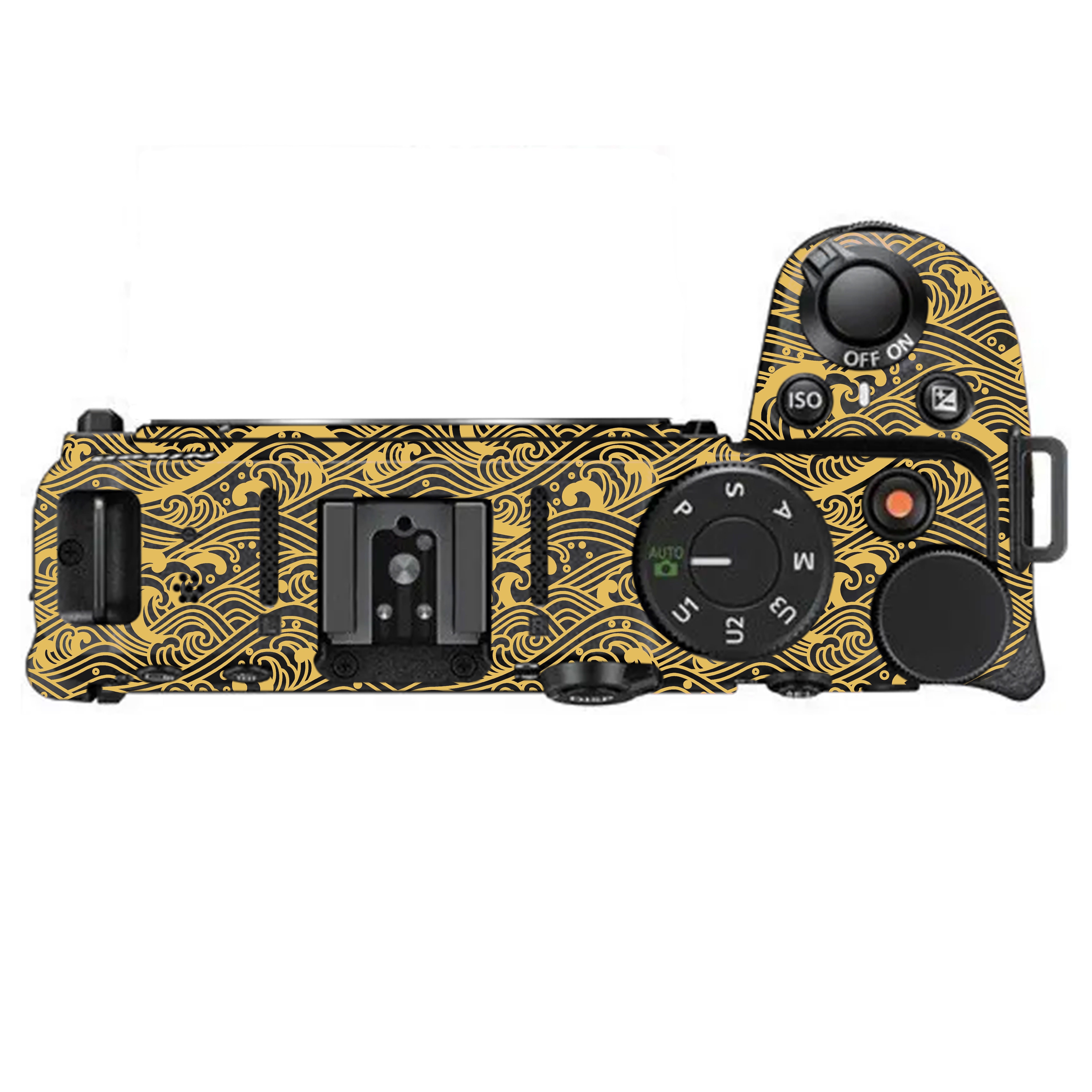 Textured Golden Tide Nikon Z30 Camera Skin