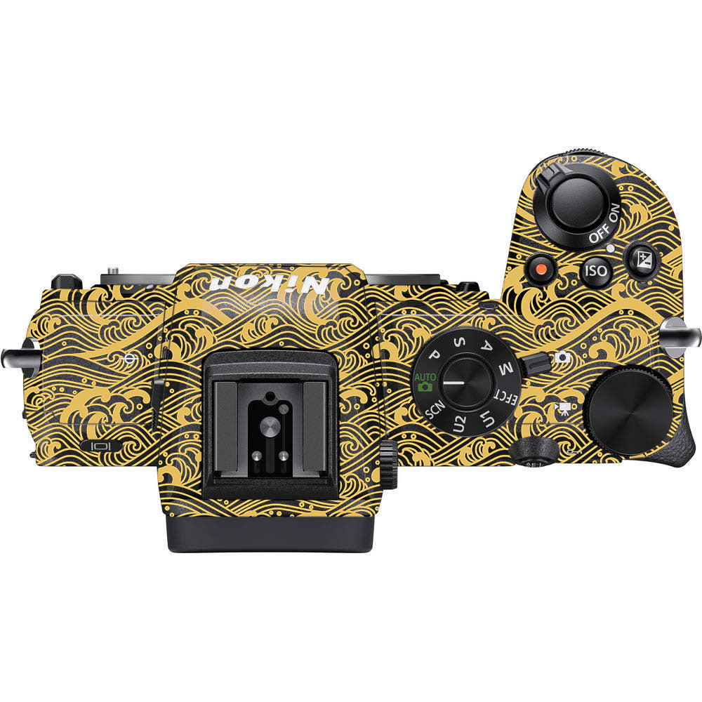 Textured Golden Tide Nikon Z50 Camera Skin