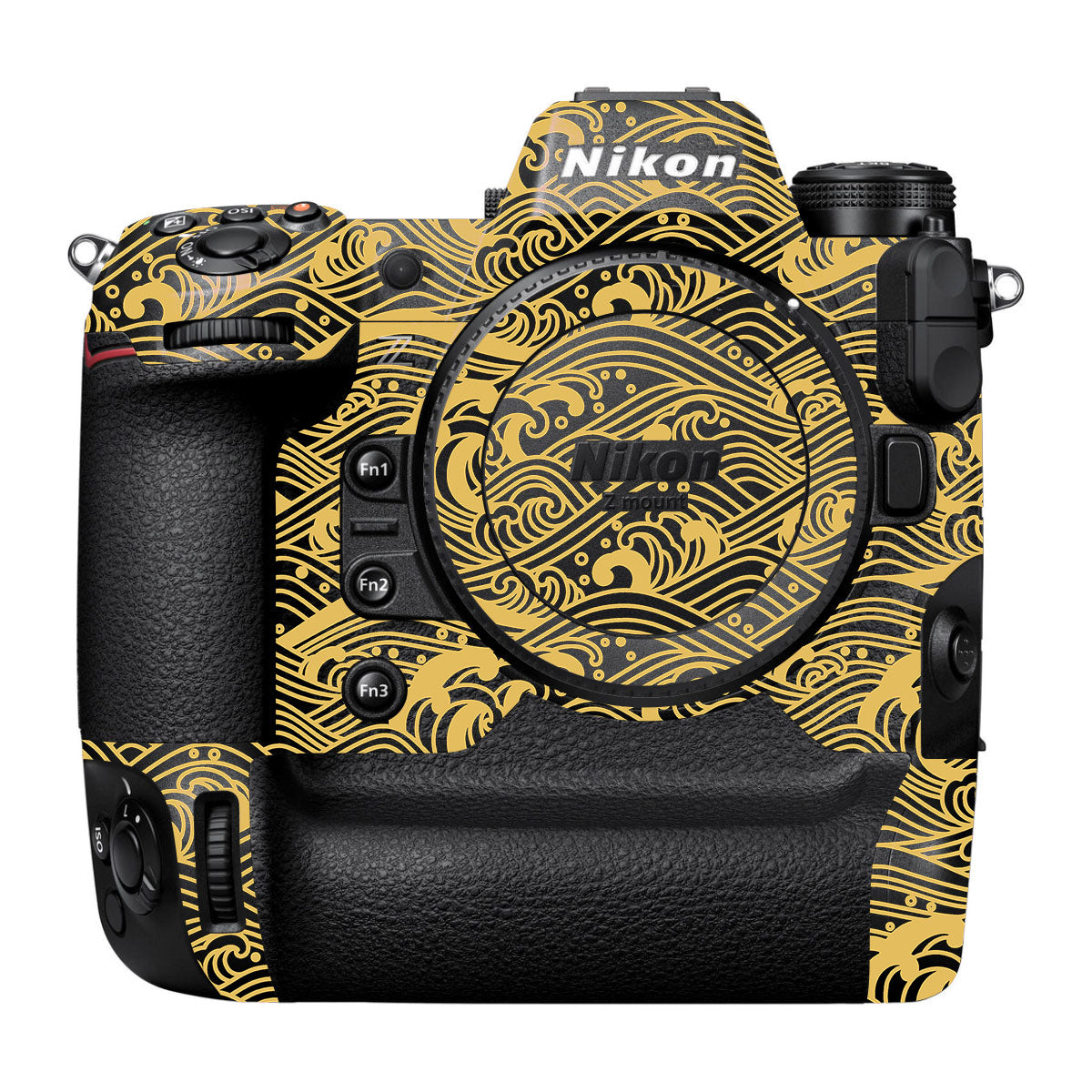 Textured Golden Tide Nikon Z9 Camera Skin
