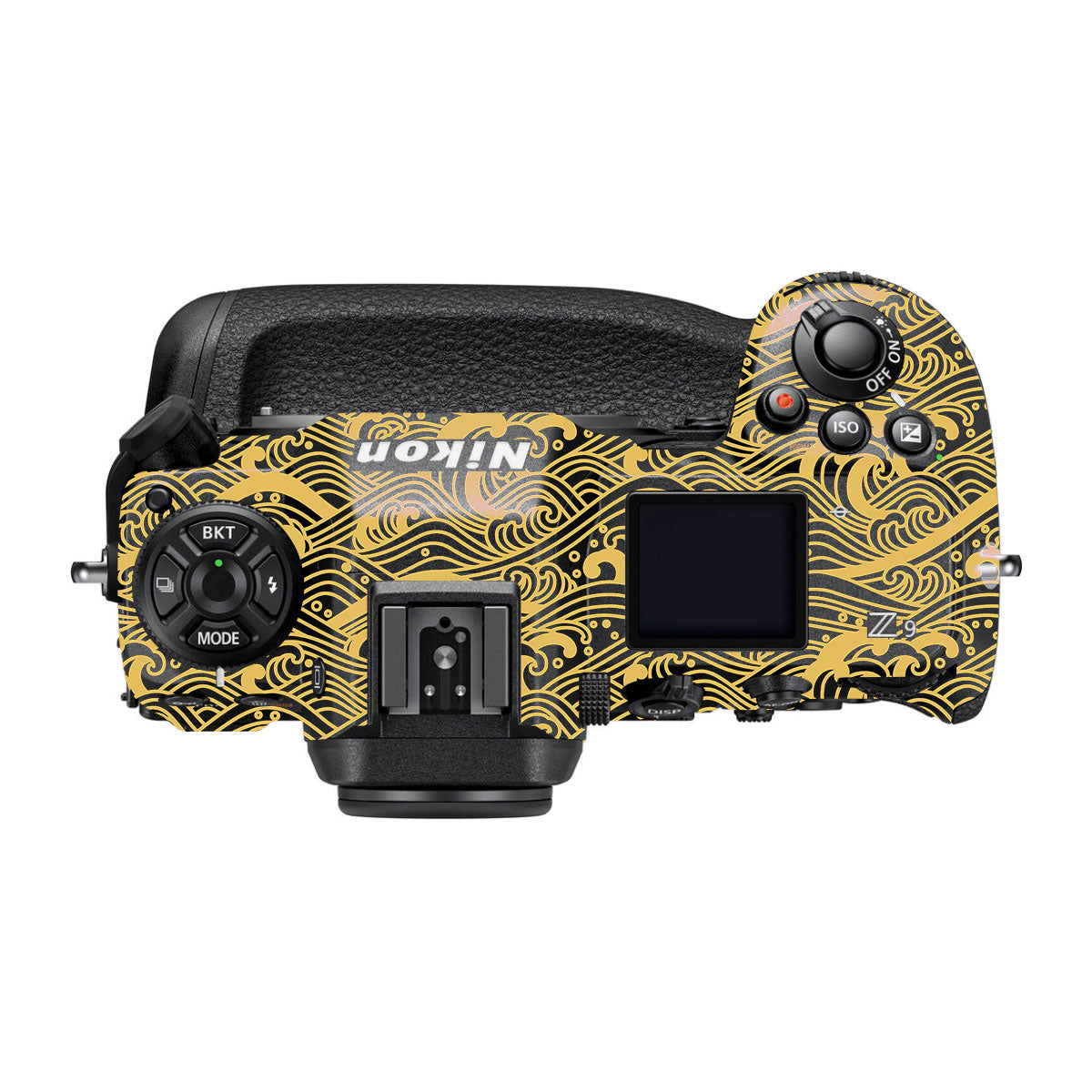 Textured Golden Tide Nikon Z9 Camera Skin