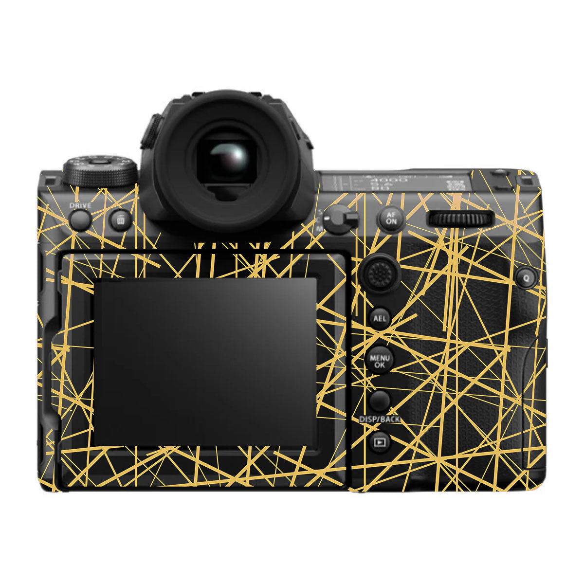 Textured Golden Web FujiFilm GFX 100S II Camera Skin