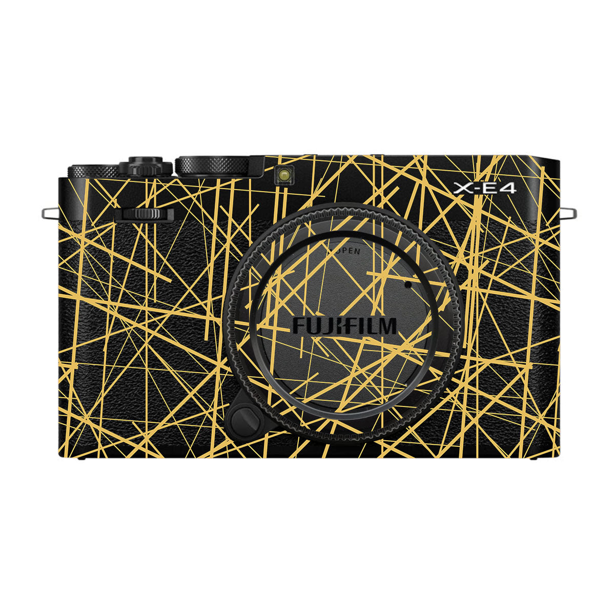 Textured Golden Web FujiFilm X-E4 Camera Skin