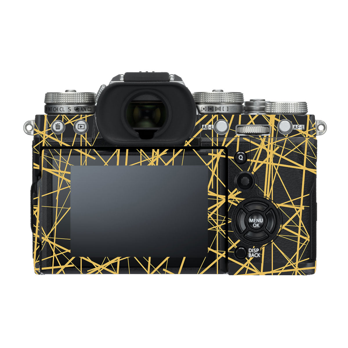 Textured Golden Web FujiFilm X-T3 Camera Skin