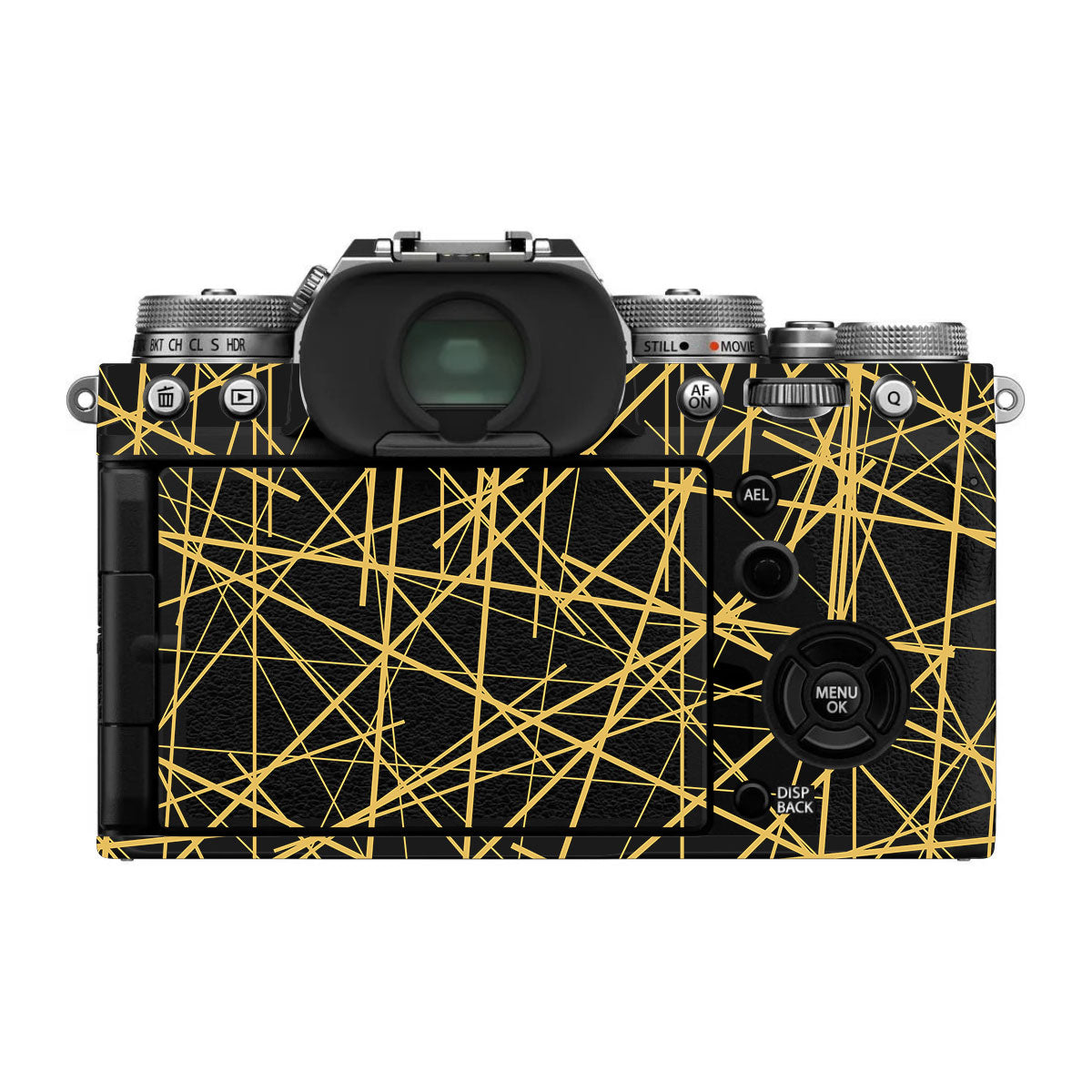 Textured Golden Web FujiFilm X-T4 Camera Skin