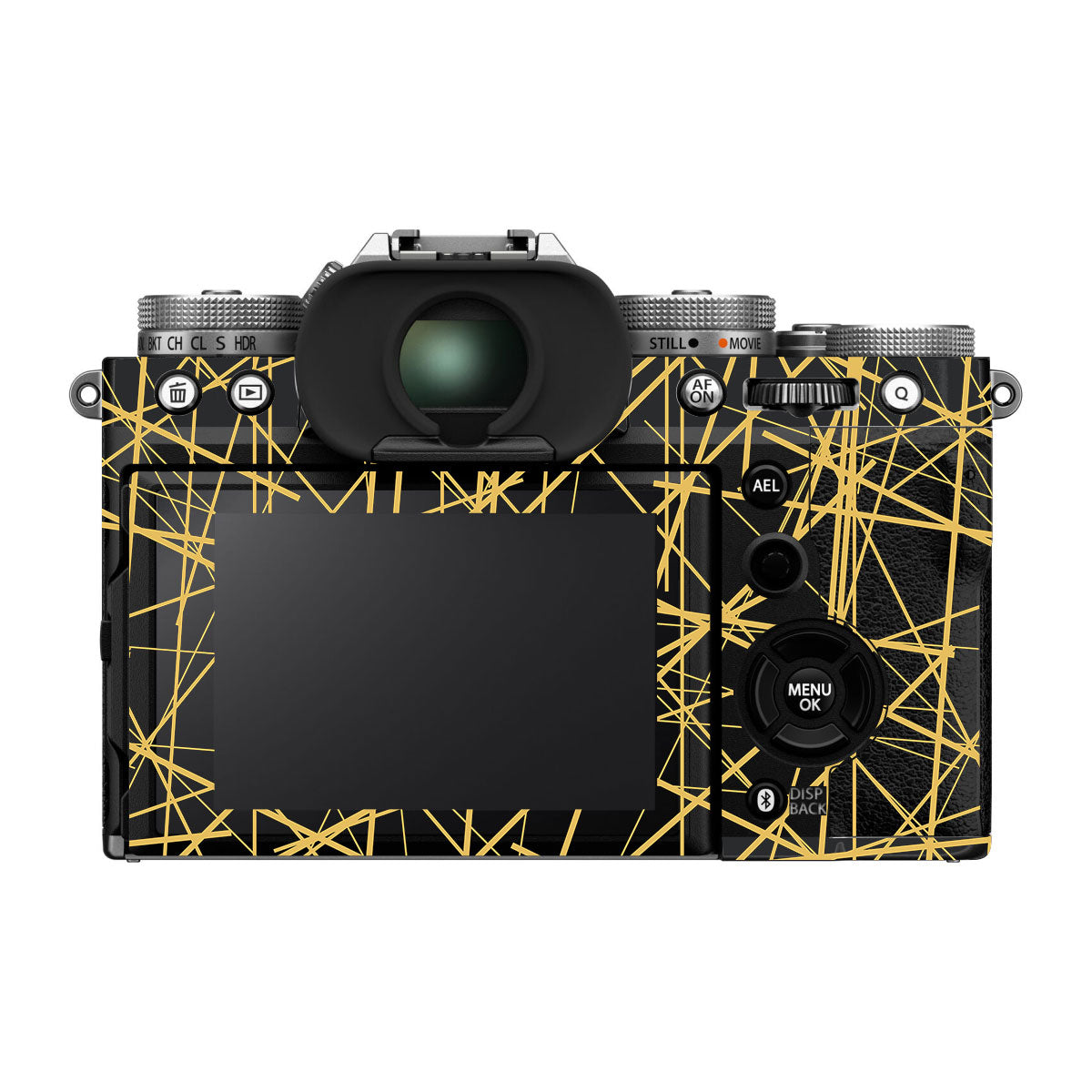 Textured Golden Web FujiFilm X-T5 Camera Skin