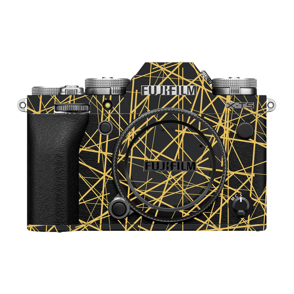 Textured Golden Web FujiFilm X-T5 Camera Skin