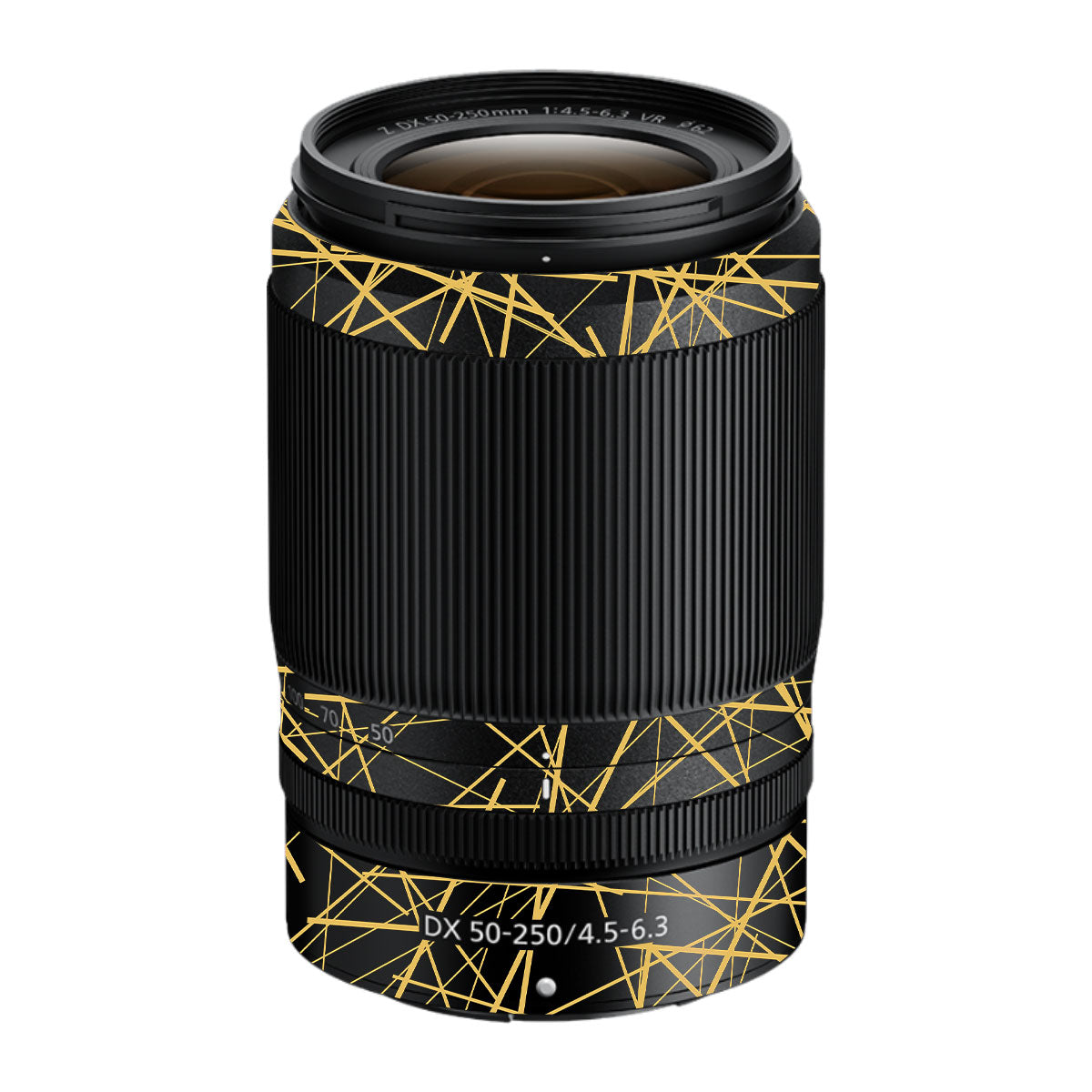 Textured Golden Web Nikon Nikkor Z DX 50-250mm F/4.5-6.3 VR Camera Lens Skin